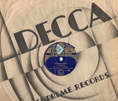 HARRY HORLICK AND HIS ORCHESTRA 78 - TOYLAND - GIPSY LOVE SONG - EX+ CONDITION - Image 1 of 3