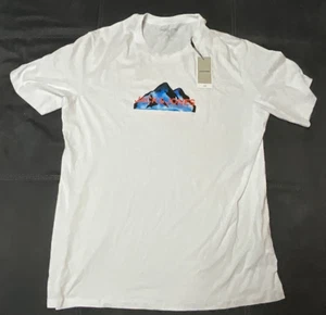 NEU Jack & Jones T-Shirt 2 XL XXL Herren Weiß Etikett Mountain Edition Jacke USA - Bild 1 von 2