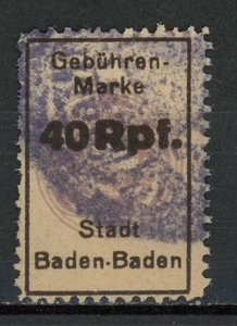 Germany local revenue Baden-Baden fiscal - Picture 1 of 1