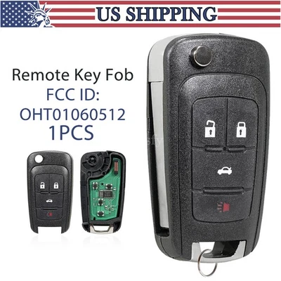 For 2011 2012 2013 2014 2015 2016 2017 Buick Regal Flip Keyless Remote Key Fob - Изображение 1 из 4
