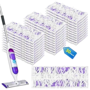 30 Stück Einweg Powermop Nachfüllpackungen für Swiffer Power Mop Pads, unparfümierte Sp... - Bild 1 von 6