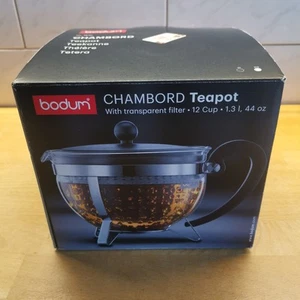Bodum Teekanne Chambord Teapot neu original verpackt 1.3L 12 Tassen - Bild 1 von 8