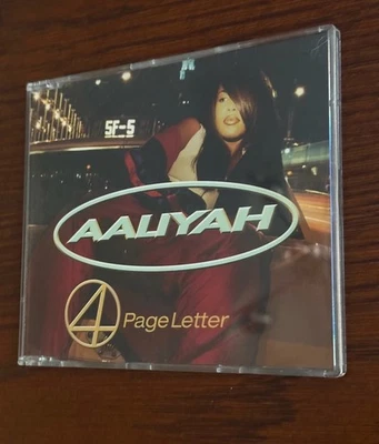 Aaliyah – 4 Page Letter UK CD Single 1997 SUPER RARE MADE IN ENGLAND Foto 1 de 4