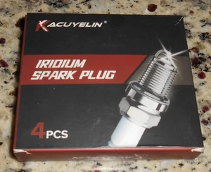 NEW KACUYELIN IRIDIUM SPARK PLUGS 7090 SET OF 4 CAR PARTS TUNE UP REPLACEMENT - Picture 1 of 7