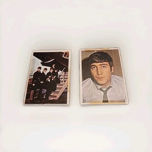 Rare | 1964 Topps Beatles Diary #52a & #10a John Lennon & Paul McCartney | Rarität - Bild 1 von 9