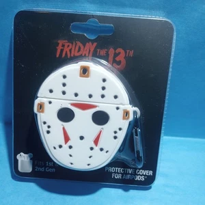 NEW Jason Mask - Friday the 13th AirPods Cover Case APPLE GEN 1 / GEN 2 - Picture 1 of 2