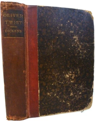 Charles Dickens: Oliver Twist – Antique Circa 1886 Pocket-Size Book | A Classic - Image 1 of 4