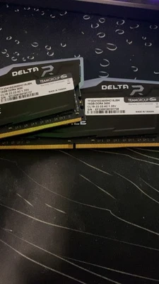 Team T-Force Delta RGB 32GB (2 x 16GB) DDR4 3600mhz - Image 1 of 2