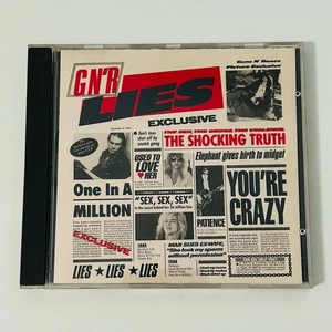 Guns N Roses G N R Lies CD 1988 Geffen Records Rock N’ Roll - Picture 1 of 16