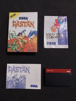 RASTAN SEGA MASTER SYSTEM PAL MULTI USATO COMPLETO - Immagine 1 di 4