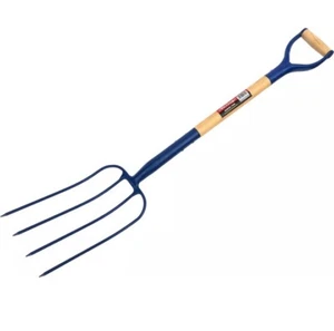 Muck Out Garden Fork Long Handle 4-Prong For Manure Hay Straw 1.1 Metre CT2640 - Picture 1 of 3