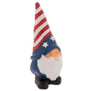 Stars & Stripes 4th Of July Gnome Patriotic Figurine Home Decor Gift - Picture 1 of 2
