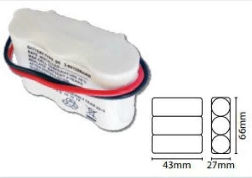 Eterna EB4 Ni-Cd 3,6 V 1,5 Ah Side by Side Akku