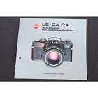 Leitz Leica R4 Multi-Automatik Deux Belichtungsmethoden - Prospekt/Brochure