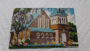 Postal Biloxi Mississippi 1943 Iglesia del Redentor Keesler Field - Imagen 1 de 5
