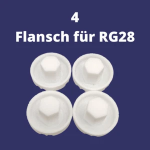 4 x RG28 Flansch, Mutter für DDR Mixer RG28, RG25, RG 28s AKA Electric - Bild 1 von 6