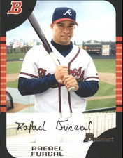 2005 Bowman Atlanta Braves Baseball Card #123 Rafael Furcal