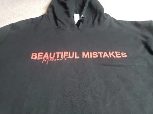 Black MAROON 5 Hoodie Sweatshirt "Beautiful Mistakes" COTTON/POLY BLEND SZ L EUC - Picture 1 of 9