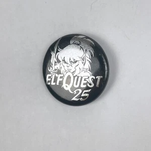 VTG 2003 ElfQuest 25th Anniversary Promo 1" Pin Button DC Comics Warp Graphics - Picture 1 of 5