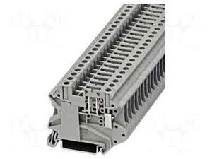 Phoenix Contact 3046142 DIN Rail Terminal Blocks UT 4-TG KNIFE DISCON TERM BK - Picture 1 of 1