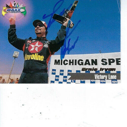 ERNIE IRVAN SIGNED 1997 MAXX RACING #066 - NASCAR - Image 1 of 1