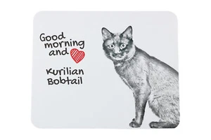 Koerilse bobtail muismat met kat Art-Dog - Afbeelding 1 van 7
