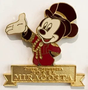 Mickey Mouse Bellhop Costume Hotel MiraCosta Japan Disney Pin B06 - Picture 1 of 1