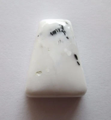 Piedra preciosa cabujón howlita búfalo blanco 100 % natural 31,50 quilates, # DP 039 Foto 1 de 4