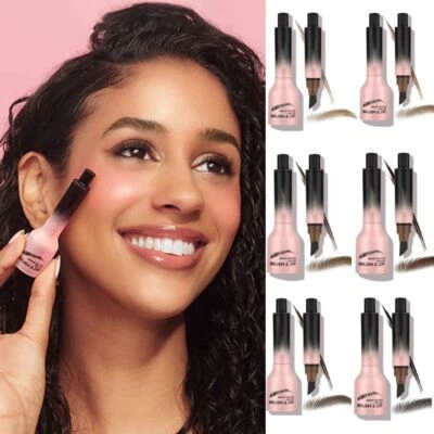 Hair-Like Strokes Eyebrow Tint Angled Brush Angled Eye Brow Brush Women Girls