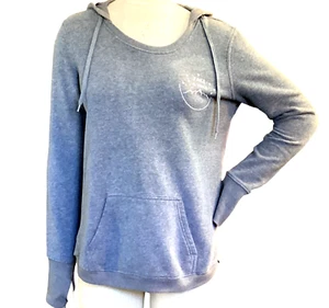 "Take A Hike" Graphic Hoodie Sweatshirt Women's M Gray Thumbhole Tek Gear 157P - Bild 1 von 6
