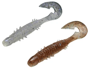 Illex Wobbring 3 inch 71mm 2.1g 6pièces Coulant Leurres souples Truite COULEURS - Photo 1/7