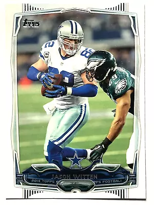 JASON WITTEN Dallas Cowboys, Raiders 2014 Topps Football Card #49 - Image 1 of 2