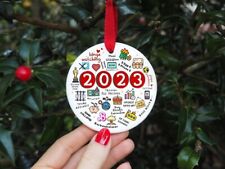 2023 Christmas Ornament, Major Events Ornament, Year to Remember Ornament, Funny