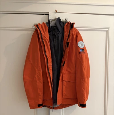 Lindblad National Geographic 50th Anniversary  Parka and Outer Shell Puffer  L  - Image 1 of 4