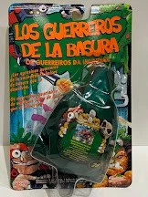 #28 Los guerreros de la basura Galoob vintage figura acción blister sin abrir - Imagen 1 de 2
