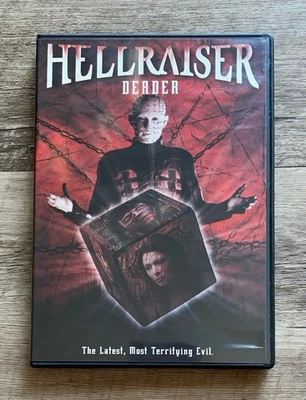 Hellraiser Deader (DVD, 2004) Kari Wuhrer, Doug Bradley as Pinhead, w/ Insert - Image 1 of 3