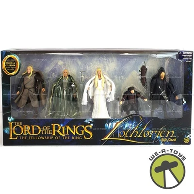 El Señor de los Anillos FOTR Lothlorien Paquete de Regalo 5 Figuras de Acción ToyBiz 81603 Foto 1 de 4