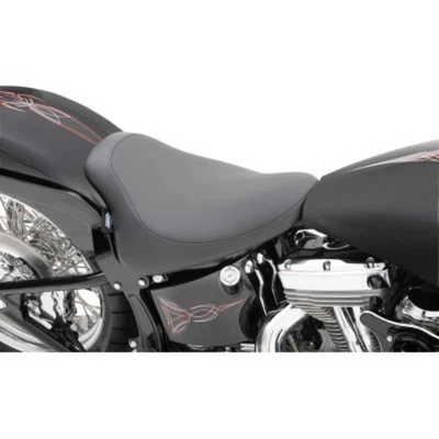 Asiento individual liso Drag Specialties para Harley FXST 00-05 y FLST 00-17 Foto 1 de 2