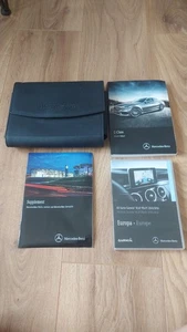 GENUINE MERCEDES C-CLASS SALOON W205 2014-2018 OWNERS MANUAL HANDBOOK PACK D-392 - Picture 1 of 3