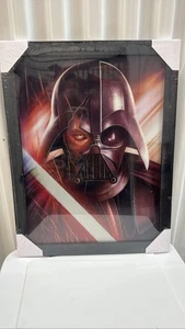 Star Wars Darth Vader 3D Lenticular Gerahmtes Poster 12x18 Bildwechsel NEU - Bild 1 von 3
