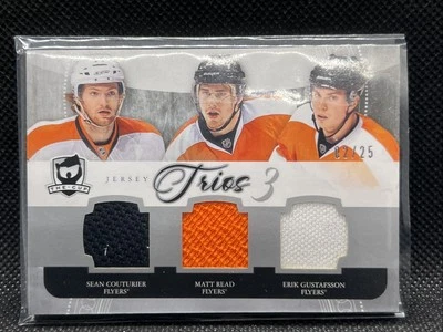 2011-12 UD The Cup Trios #02/25 GU Sean Couturier Matt Read Rookie Patch RC - Image 1 of 4