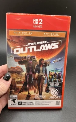 Star Wars Outlaws Gold Edition Game-Key Card Nintendo Switch2 Factory Sealed New - Image 1 of 4