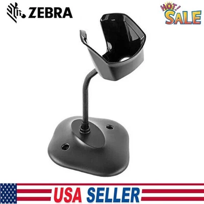 US Zebra Gooseneck Intellistand Barcode Scanner Stand Black for 20-71043-04R