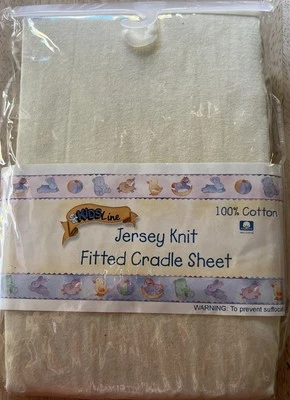 Sábana bajera ajustada tejido jersey línea para niños 100 % algodón amarillo Foto 1 de 4