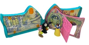 Vtg 1993 Mattel Disney Snow White Once Upon a Time PlaySet With Figures - Picture 1 of 6