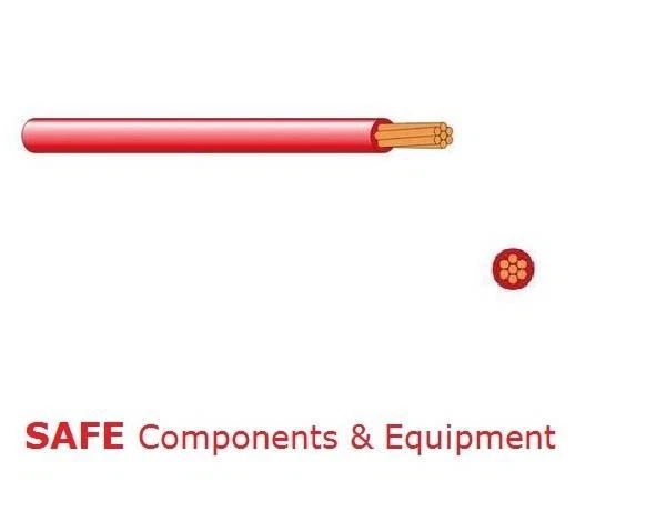 Belden 9926-002 26 AWG 10-Feet Red PVC Tin Copper Hook-Up Appliance Wire D31