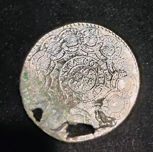 1776 CONTINENTAL CURRENCY COIN (PLATED PEWTER?) US $1 DOLLAR ORIGINAL OR COPY? - Picture 1 of 2