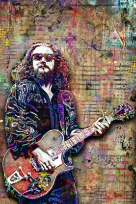Jim James My Morning Jacket 12x18in Poster Jim James Print Tribute Free Shipping - Image 1 of 4
