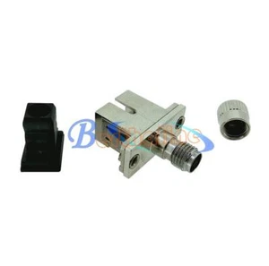 NEW Optical Fiber Connector SMA Female-SC Female Hybrid Adapter Flange Coupling - Picture 1 of 1