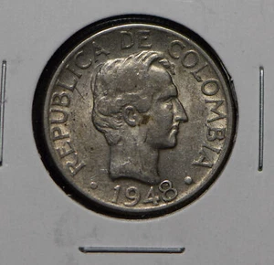 Colombia 1948 20 Centavos 290304 combine shipping - Picture 1 of 2